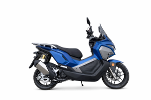 Скутер Osaka Leopard 50cc (180cc) EFI (Dark Blue/Gray/Black)