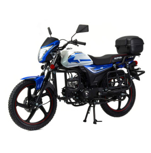 Мопед Motoland Альфа RS LUX 11 (Синий)