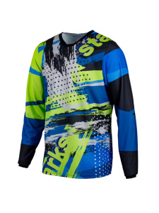 STARKS Джерси PHOENIX EVO Синий/Лайм (XL)