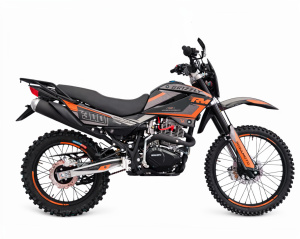 Мотоцикл Regulmoto Grizzly PR300 с ПТС (Черный/Оранжевый)