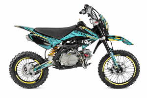 Питбайк Regulmoto SEVEN 125сс (Черный/Желтый/Cиний)