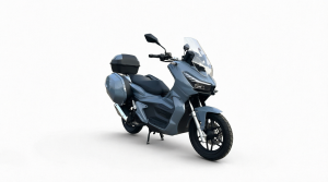 Максискутер SPRMOTORS ADV MAX T4-50L (с кофром и боковыми боксами) (Серый)