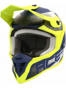 Шлем Acerbis LINEAR Yellow/Blue ((XXL))