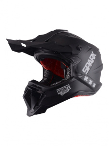 ШЛЕМ эндуро SPARX Raptor (JH-601) черный матовый (марк) (M)