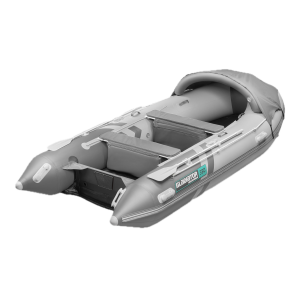Надувная лодка GLADIATOR E380PRO  (светло-темносерый)