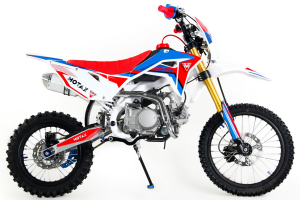Питбайк Motax MX 125 (17/14) (Черный/Белый/Красный)