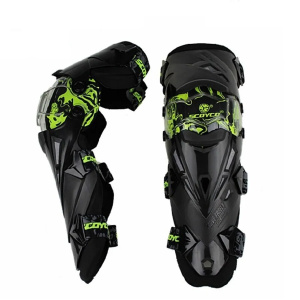 Защита колен SCOYCO Protector K12 (Черный/зеленый) (L/2XL)