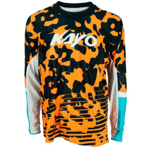 Джерси KAYO EVOLUTION голубой/оранжевый (XL)