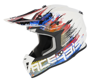 Шлем Acerbis LINEAR 22-06 White/Blue/Red (M)