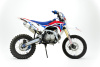 Питбайк Motax MX 125 (17/14) (Черный/Белый/Синий)