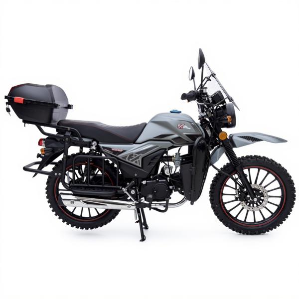 Мопед FX MC-50 MAX OFF ROAD (Серый матовый)