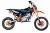 Питбайк Regulmoto SPITFIRE 17/14 PRO, 140сс (Черный/Оранжевый)
