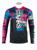 STARKS Джерси Base Cross KIDS Розовый/Бирюза (L)