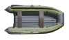 Лодка Скат-390Fi (Cерый+хаки)