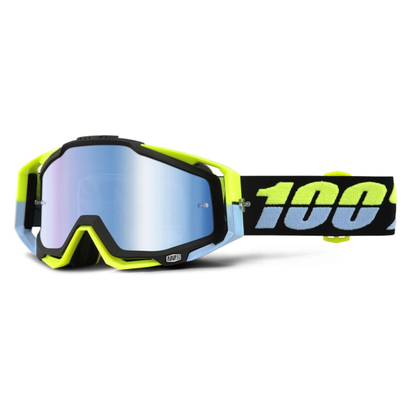 Очки кроссовые 100% STRATA MX Replica (Grey-Yellow)