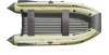 Лодка Скат-390Fi (Олив+темно-серый)